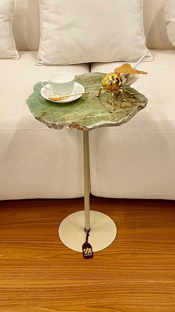 Linha Zera Orgânica -Quatzito Verde Esmeralda - Base cor Bege
