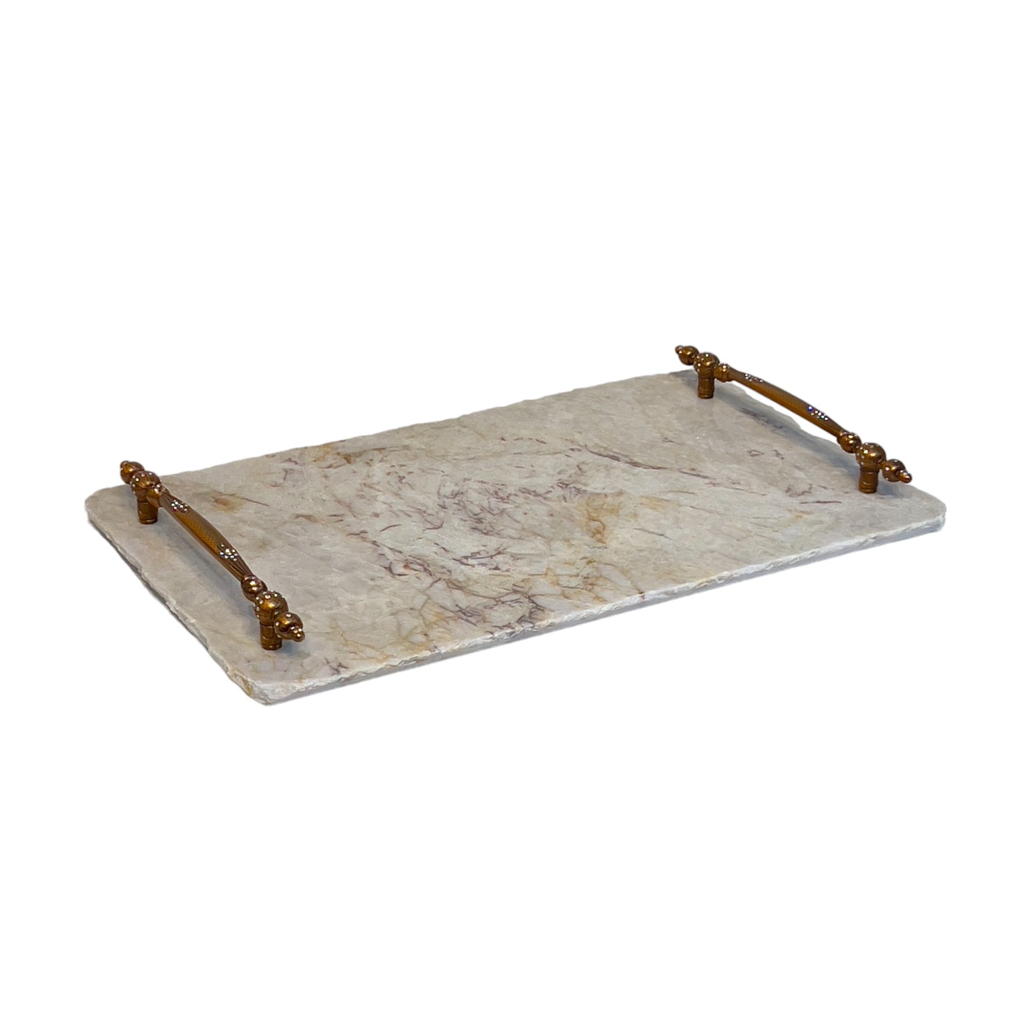 Bandeja Adega - Bar Quartzito Perla Santana Alça Colonial 30x50 Cm