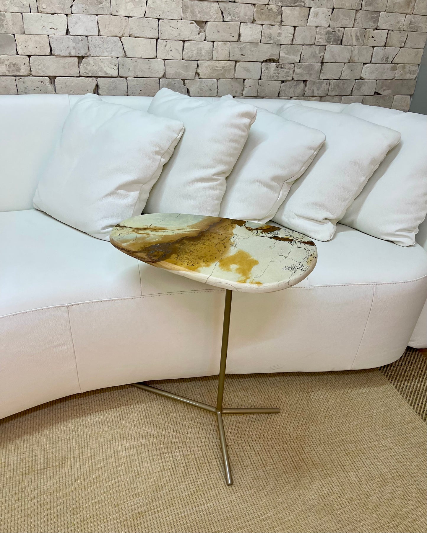 Mesa Ramos Sottile - Quartzito Blue Depp