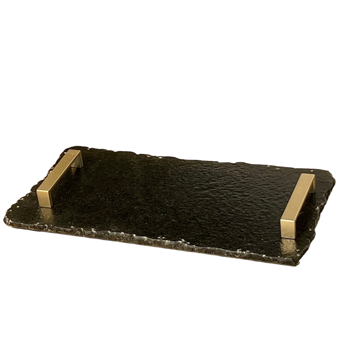 Bandeja Mármore Preto Escovado 20x40