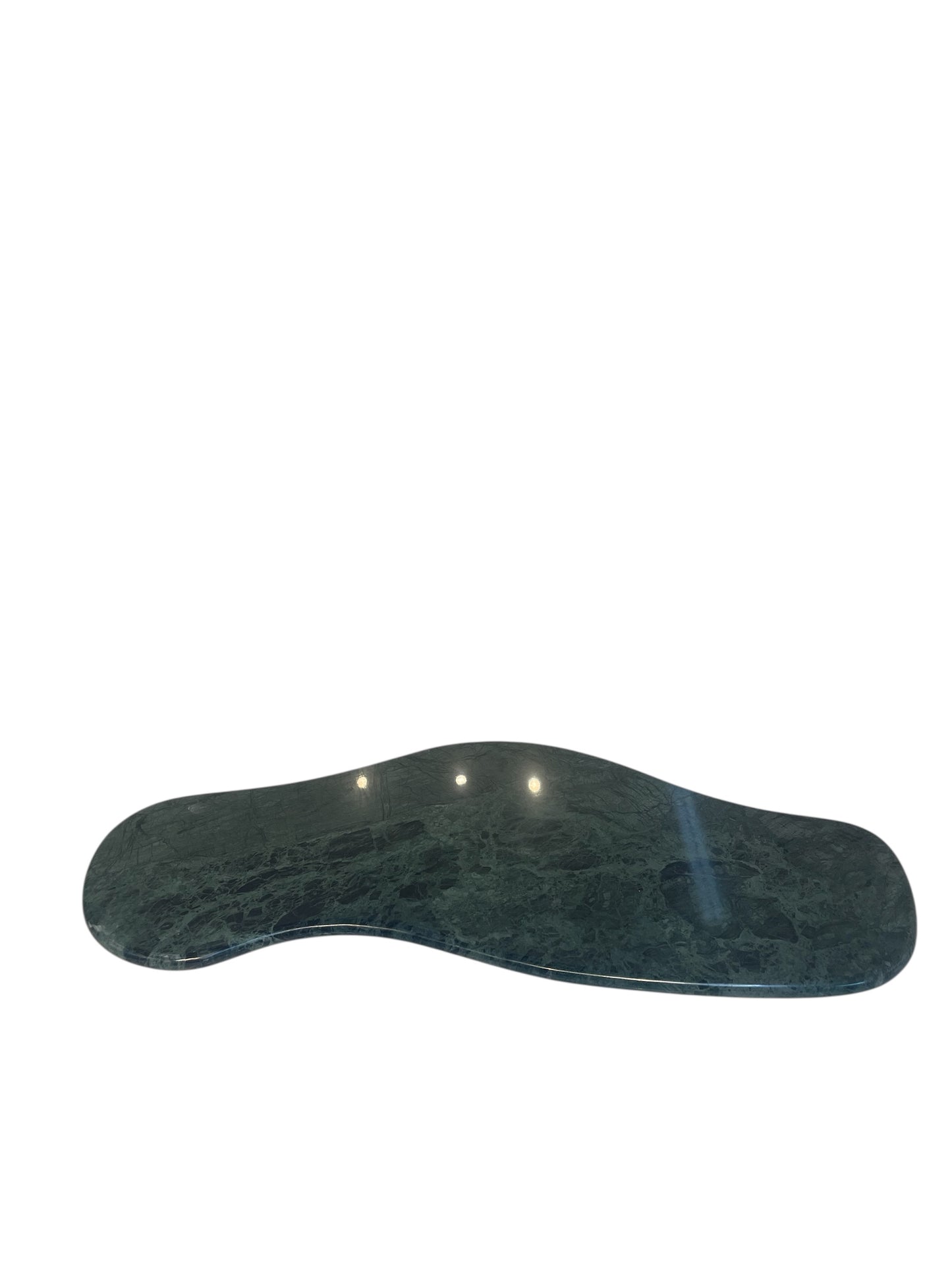 Bandeja Dunas - Mármore Verde Guatemala - 80 x 35 Cm