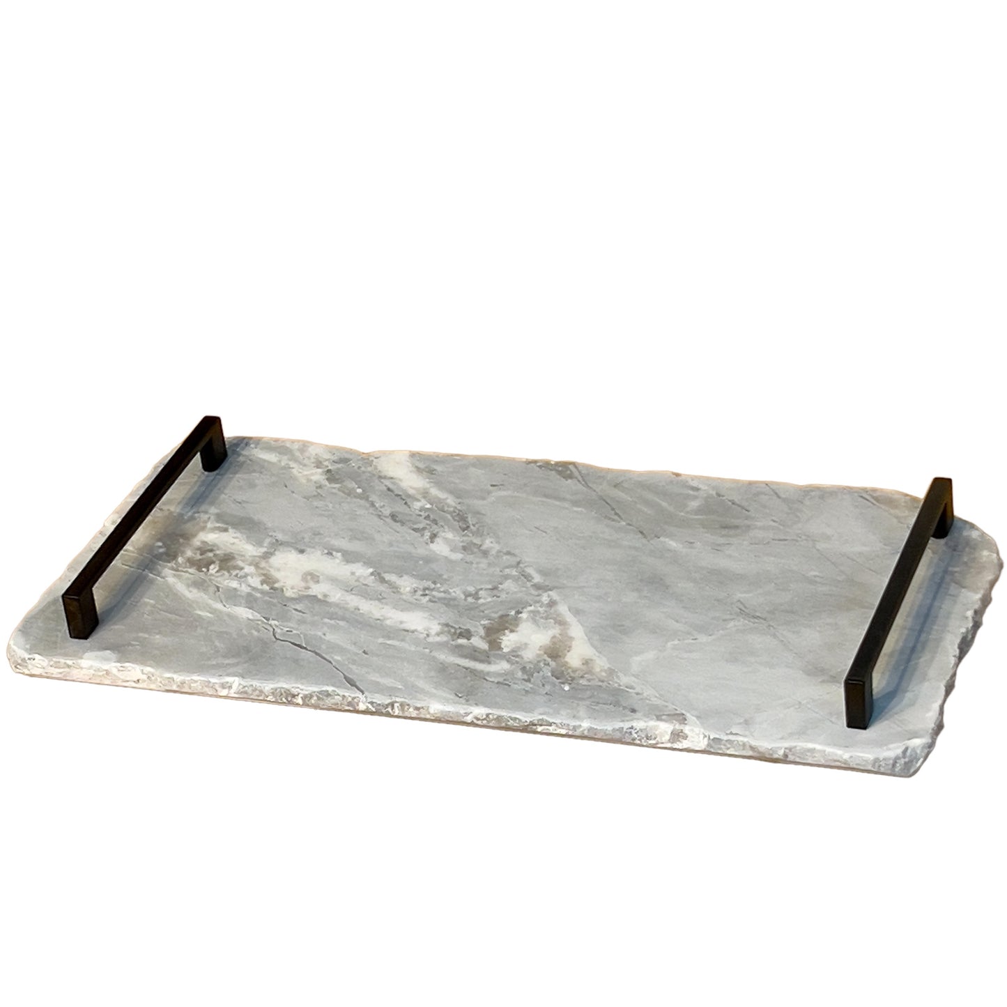 Bandeja Mármore Grigio Vulcano 20x40