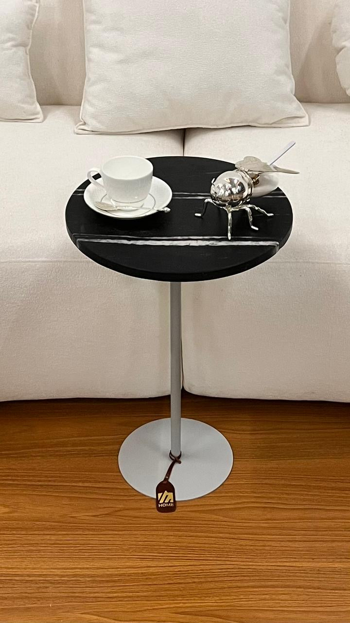 Linha Zera - Mármore Nero Striatto / Textura Levigado (Sem Brilho) - Base cor Cinza