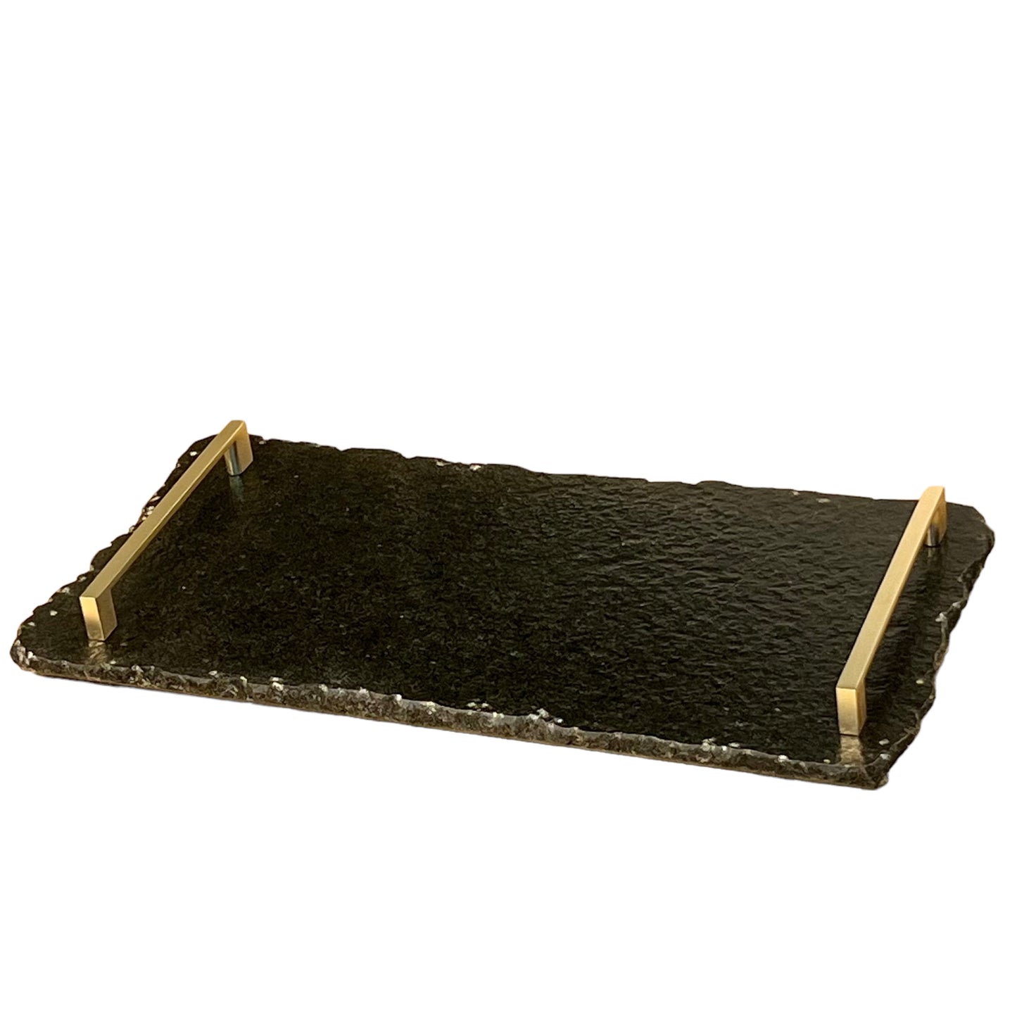 Bandeja Mármore Preto Escovado 20x40
