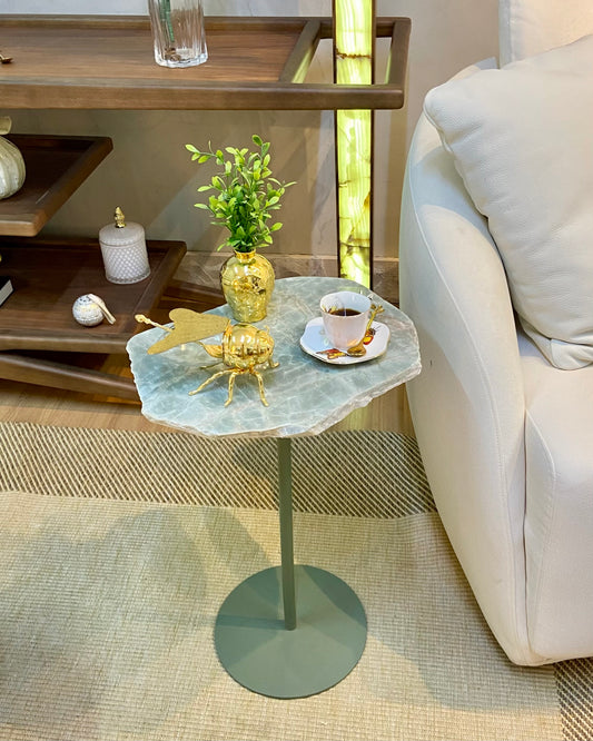 Linha Zera Orgânica -Quatzito Verde Esmeralda - Base cor Verde