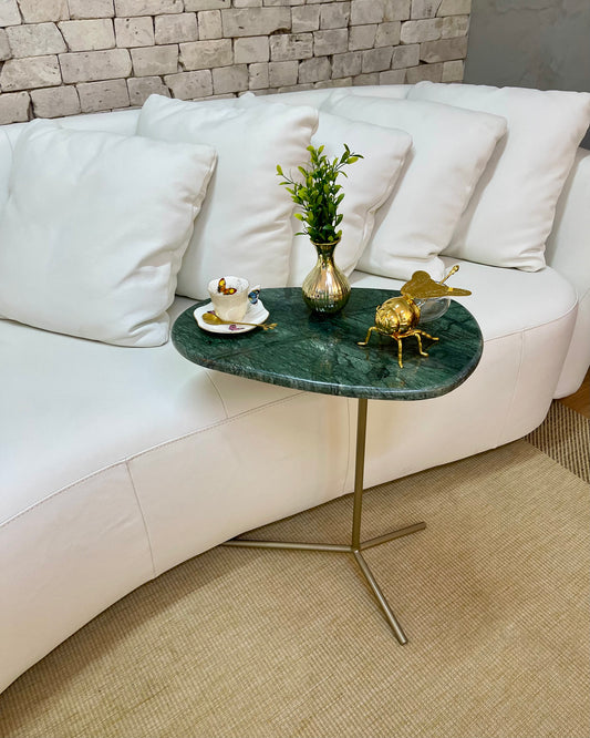 Mesa Ramos Sottile - Mármore Verde Guatemala