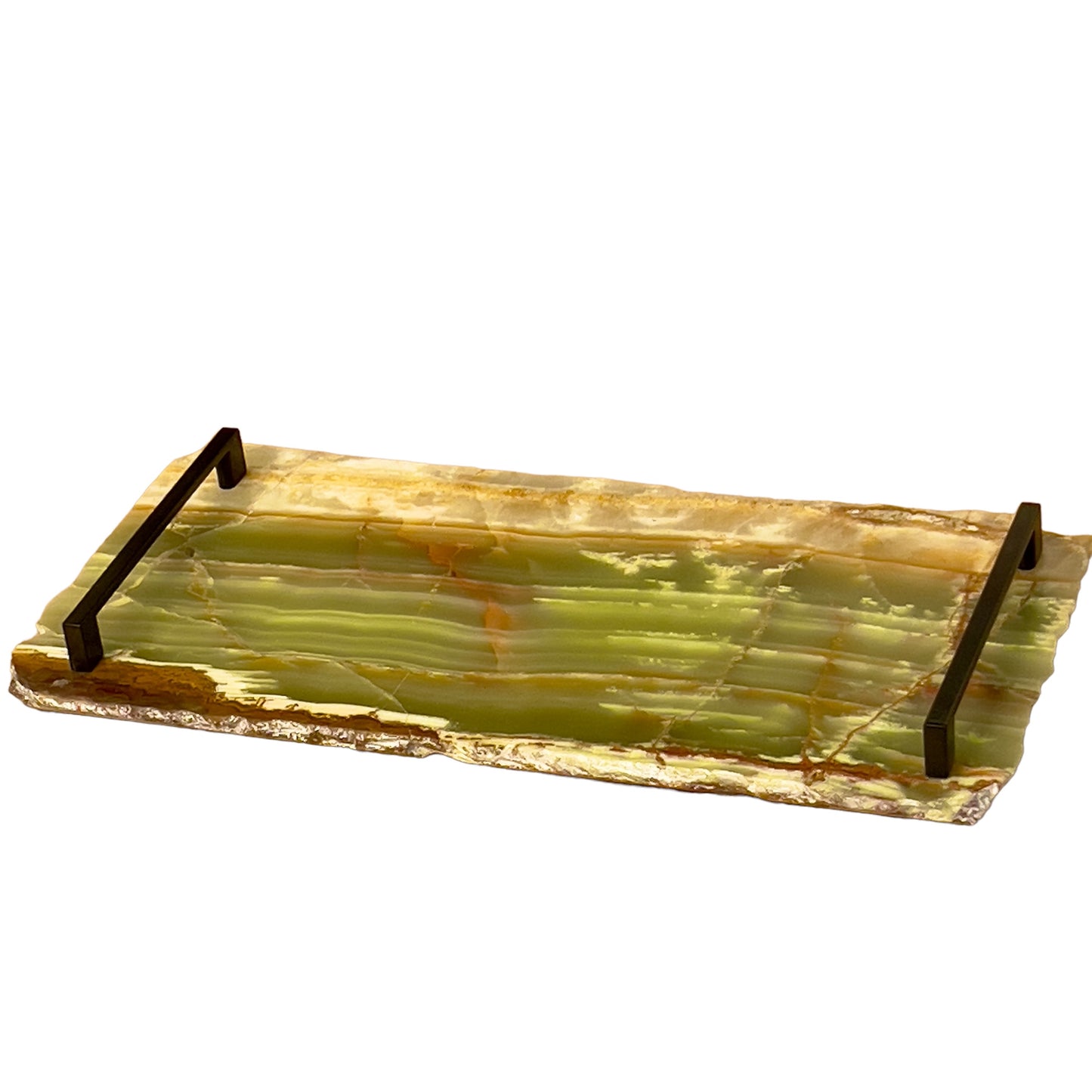 Bandeja Mármore Ônix Paquistanês 20x40