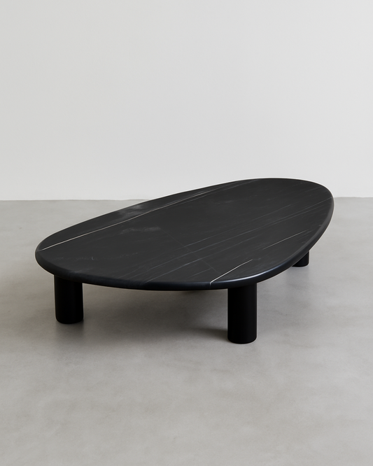 Mesa de Centro -  Itália Mármore Nero Striatto