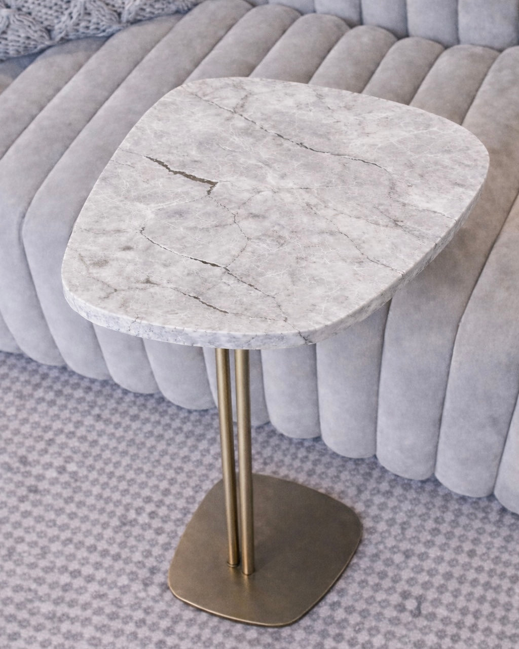 Linha Concha - Mármore Travertino White Cream - Textura Levigado (Sem Brilho)