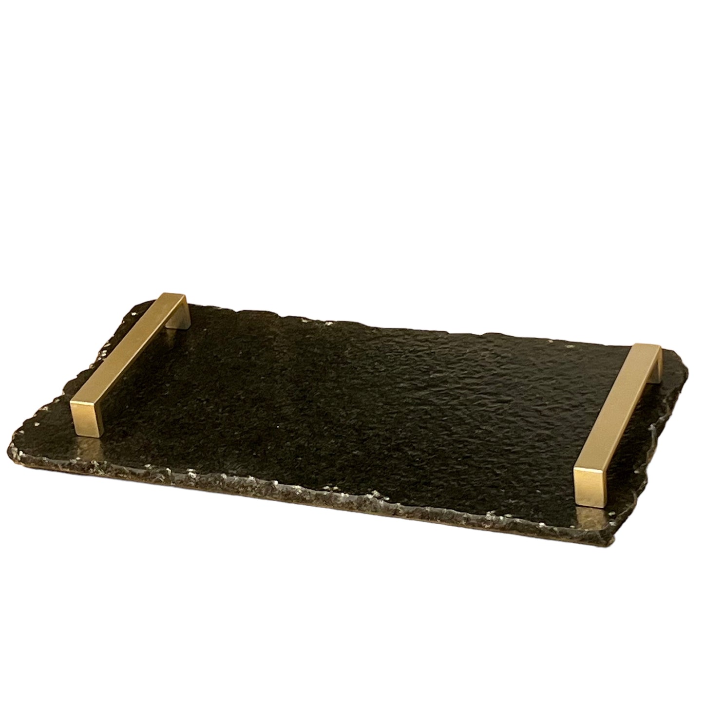 Bandeja Mármore Preto Escovado 20x40