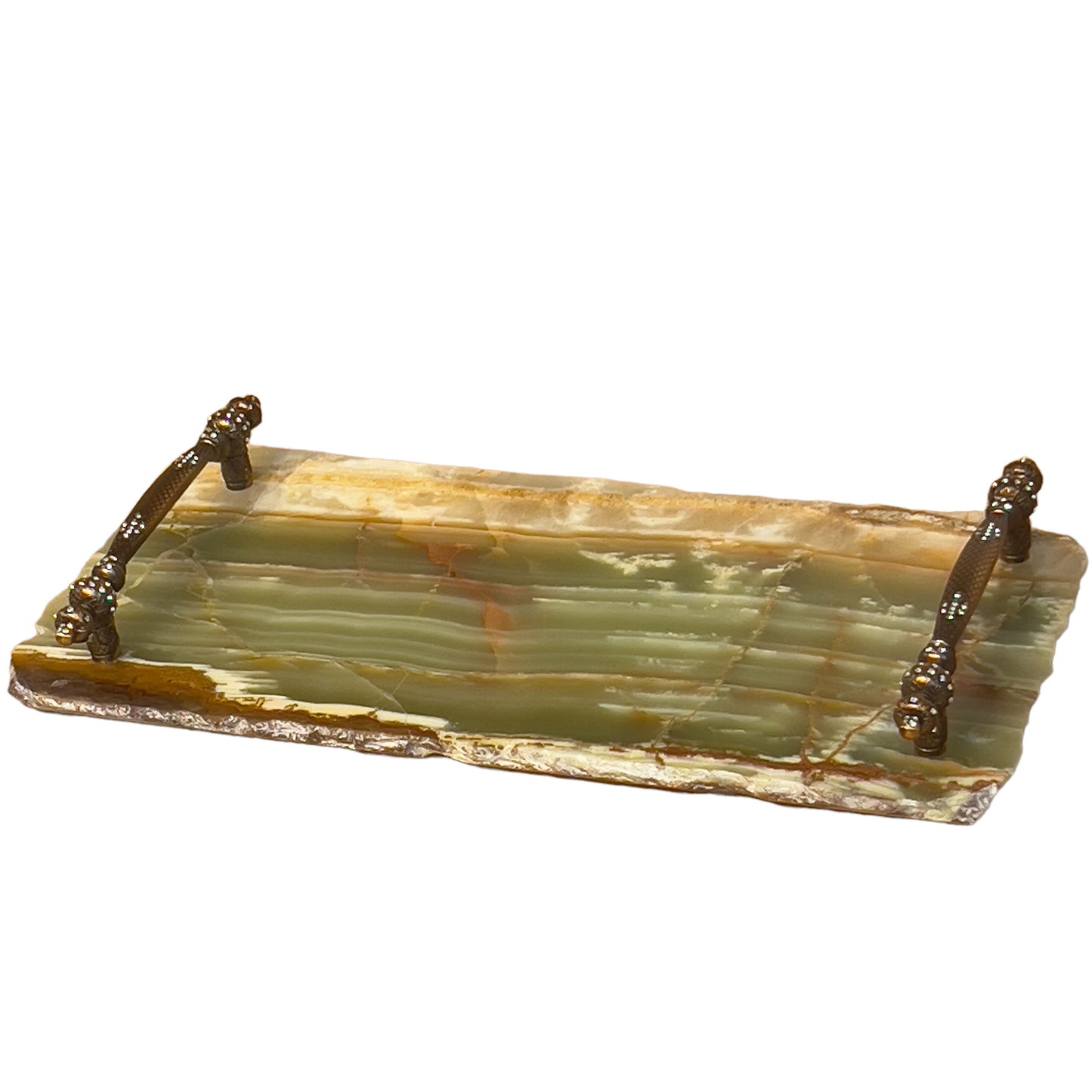 Bandeja Mármore Ônix Paquistanês 20x40