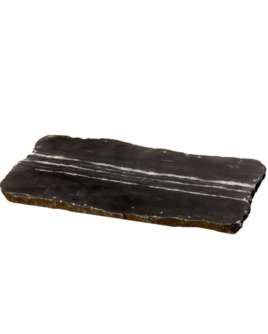 Bandeja Mármore Nero Striatto 20x40