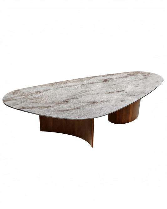 Mesa de Jantar Itália - Quartzito Perla Santana