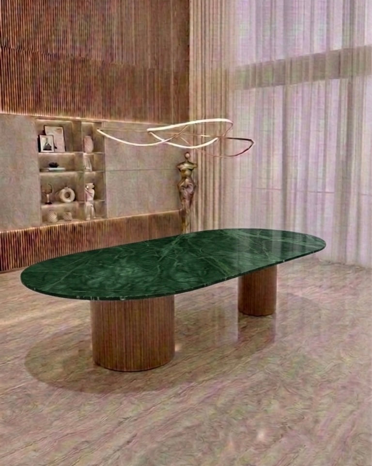 Mesa de Jantar Wine Quartzito Perla Vinhedo