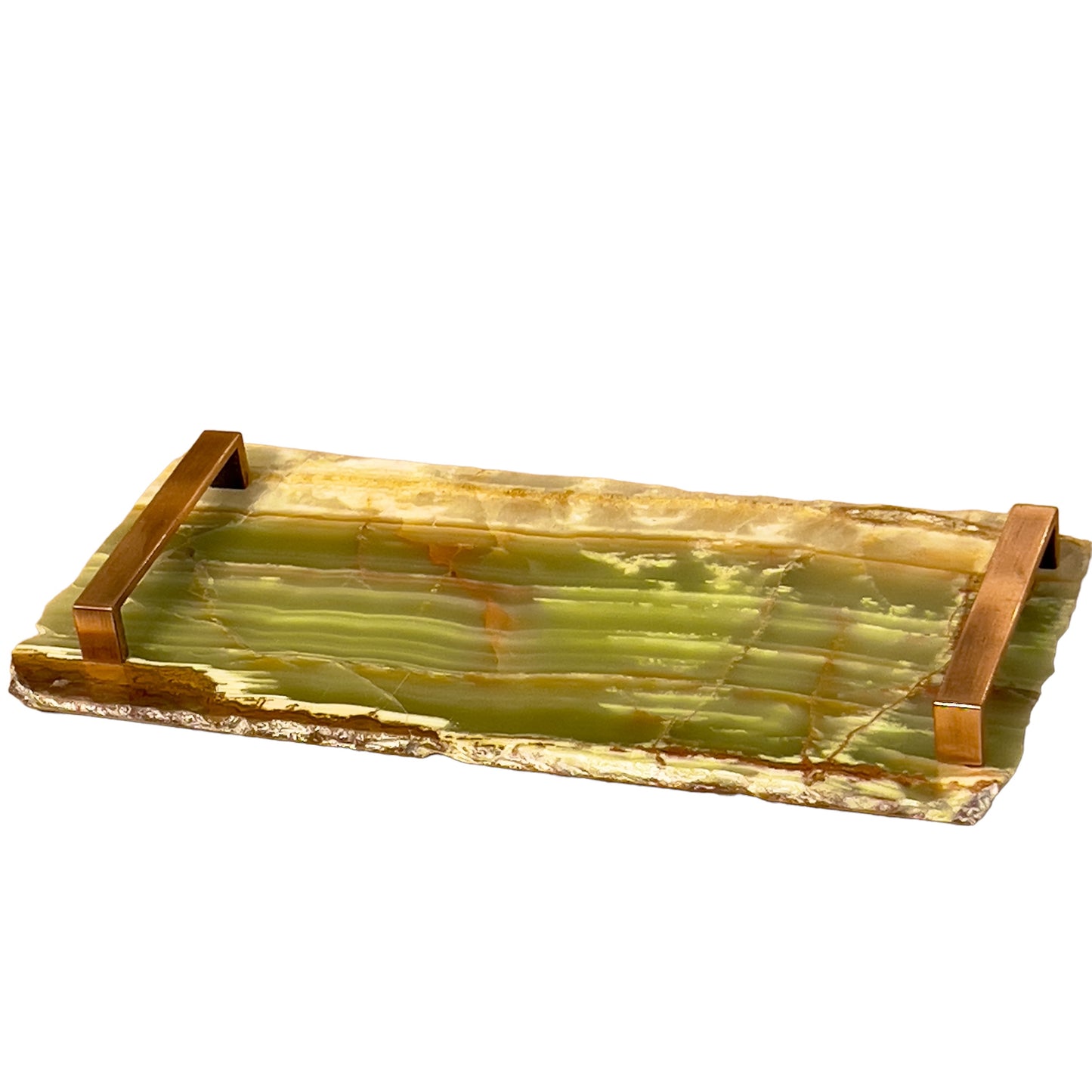 Bandeja Mármore Ônix Paquistanês 20x40