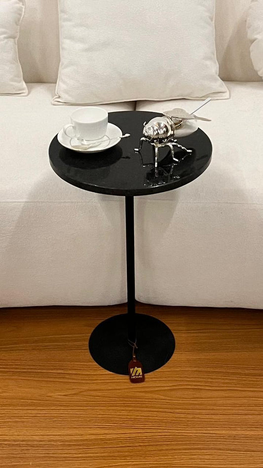 Linha Zera - Mármore Diamante Negro - Base Preta