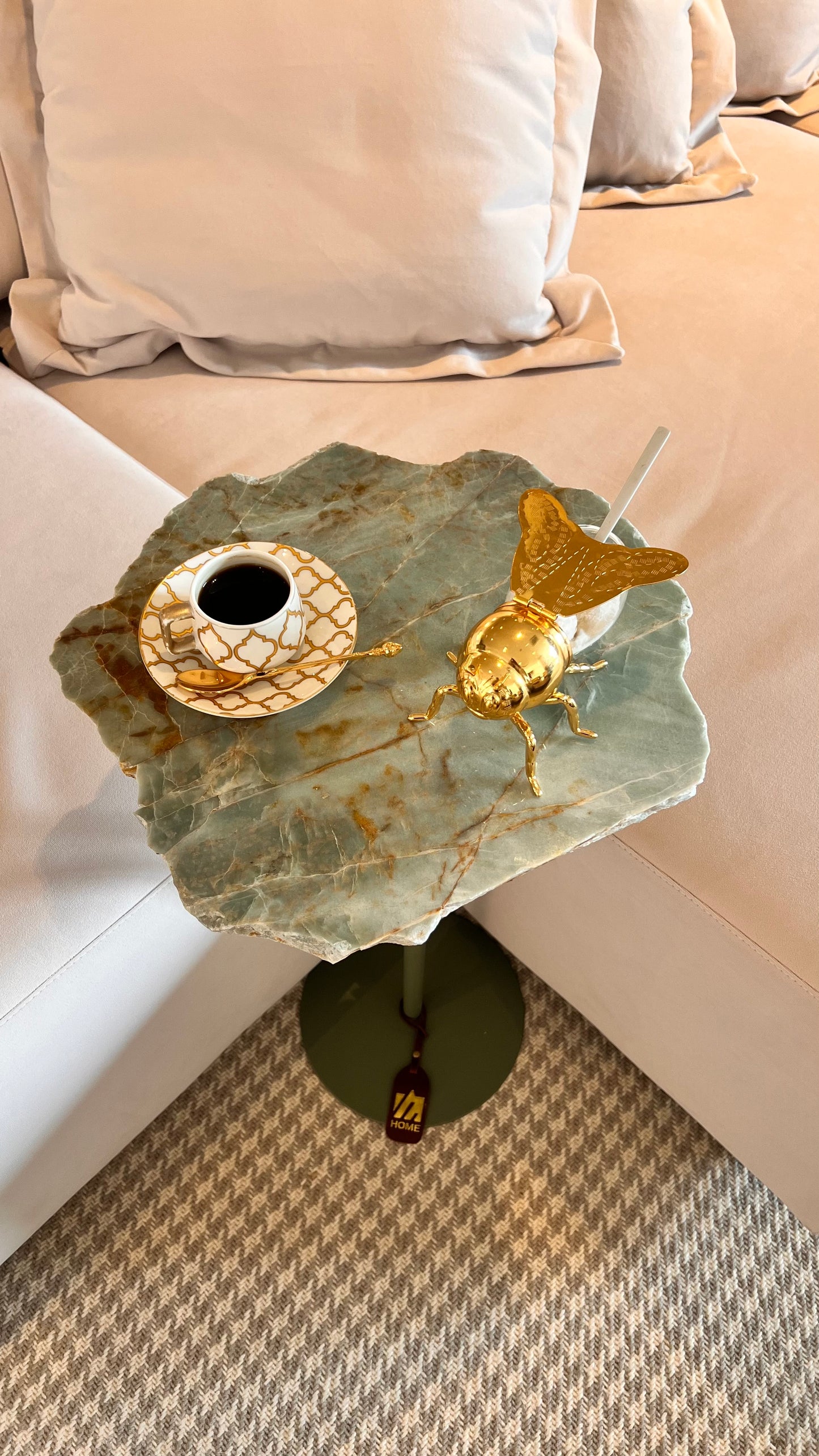 Linha Zera Orgânica -Quatzito Verde Esmeralda - Base cor Verde