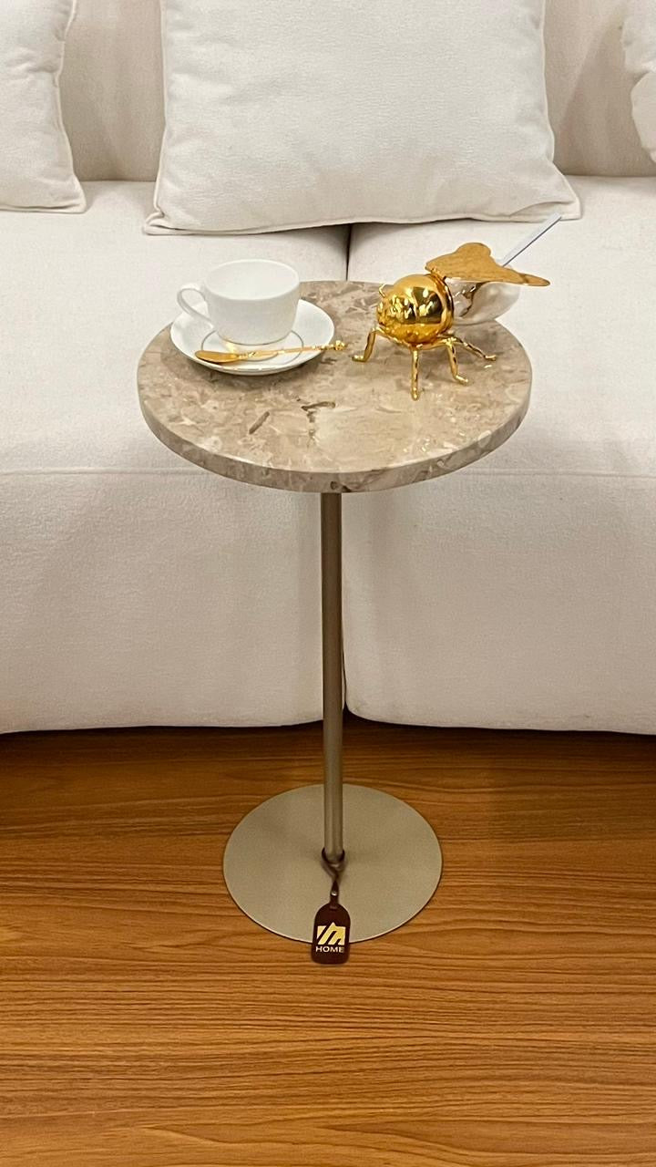 Linha Zera - Linha Zera - Mármore Travertino Nacional - Base cor Champanhe