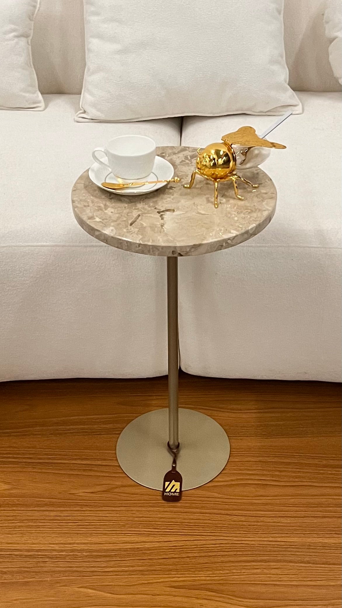 Linha Zera - Mármore Travertino Nacional - Base Cor Champanhe