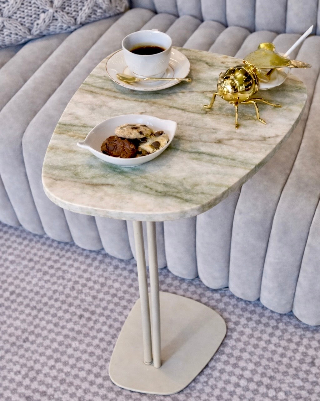 Linha Concha - Savanna Golden ( Textura Polida ) - Base cor Marfim