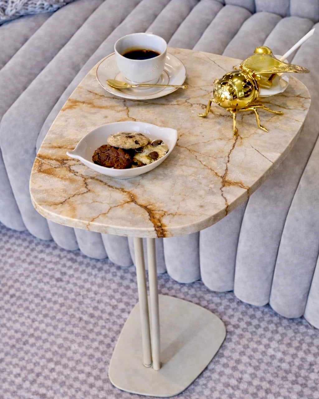 Linha Concha - Terracota Imperial- Base cor Marfim