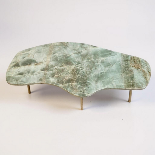 Mesa de Centro - Dunas Quartzito Verde Esmeralda