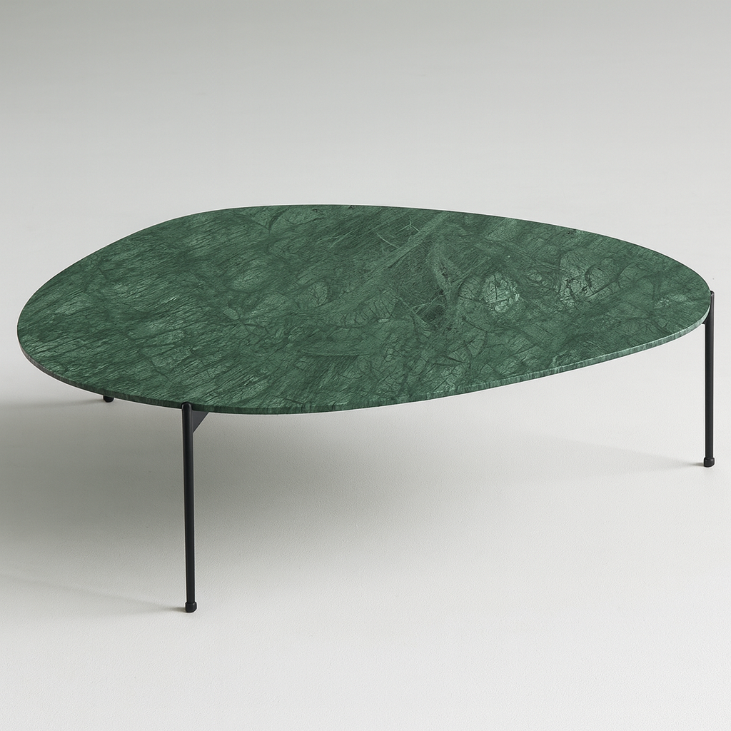 Mesa de Centro Versátille Mármore Verde Guatemala