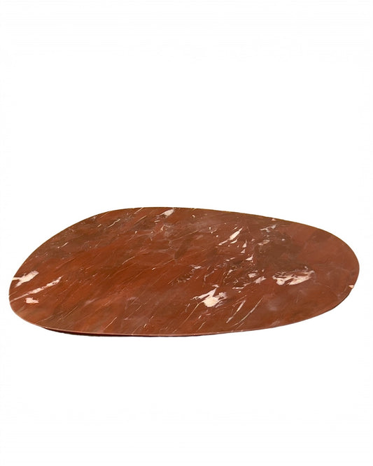 Bandeja Mármore Vermelho Napoleão 30x44cm