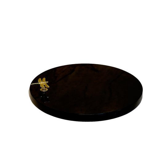Bandeja - Granito Diamante Negro Linha Libélula