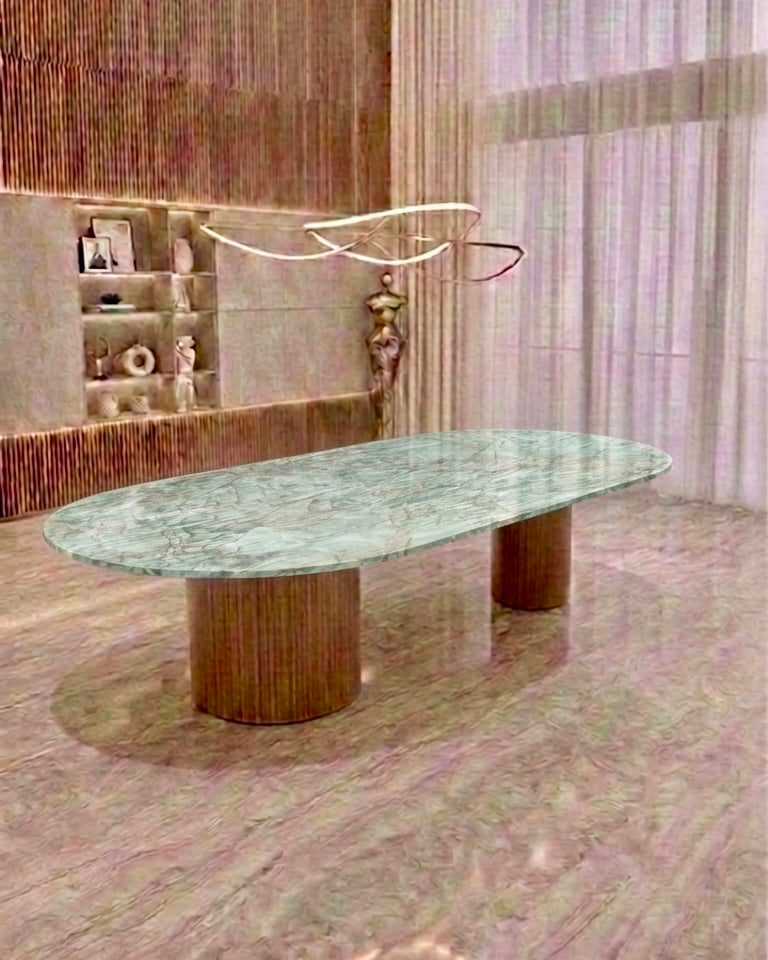 Mesa de Jantar Wine Quartzito Perla Vinhedo