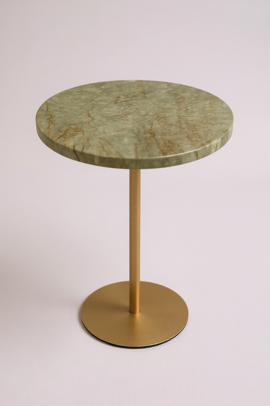 Linha Zera -Quatzito Verde Esmeralda - Base Champanhe