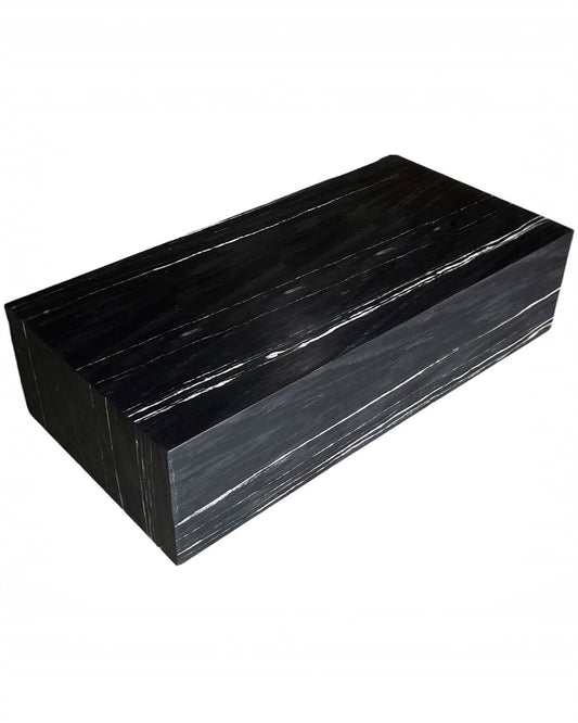 Mesa de Centro - Mármore Nero Striatto Levigado ( Sem Brilho )