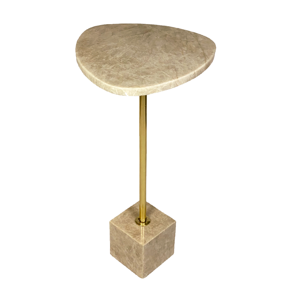 Mesa Sangiovese - Quartzito Perla Santana (Textura Polida)